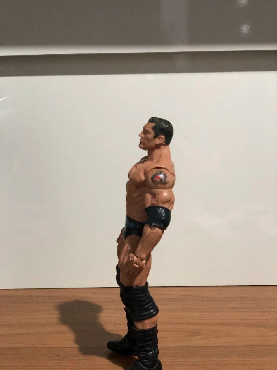 2011 mattel wwe dave batista the animal 7" wrestling action figure- edição limitada - Foto 3