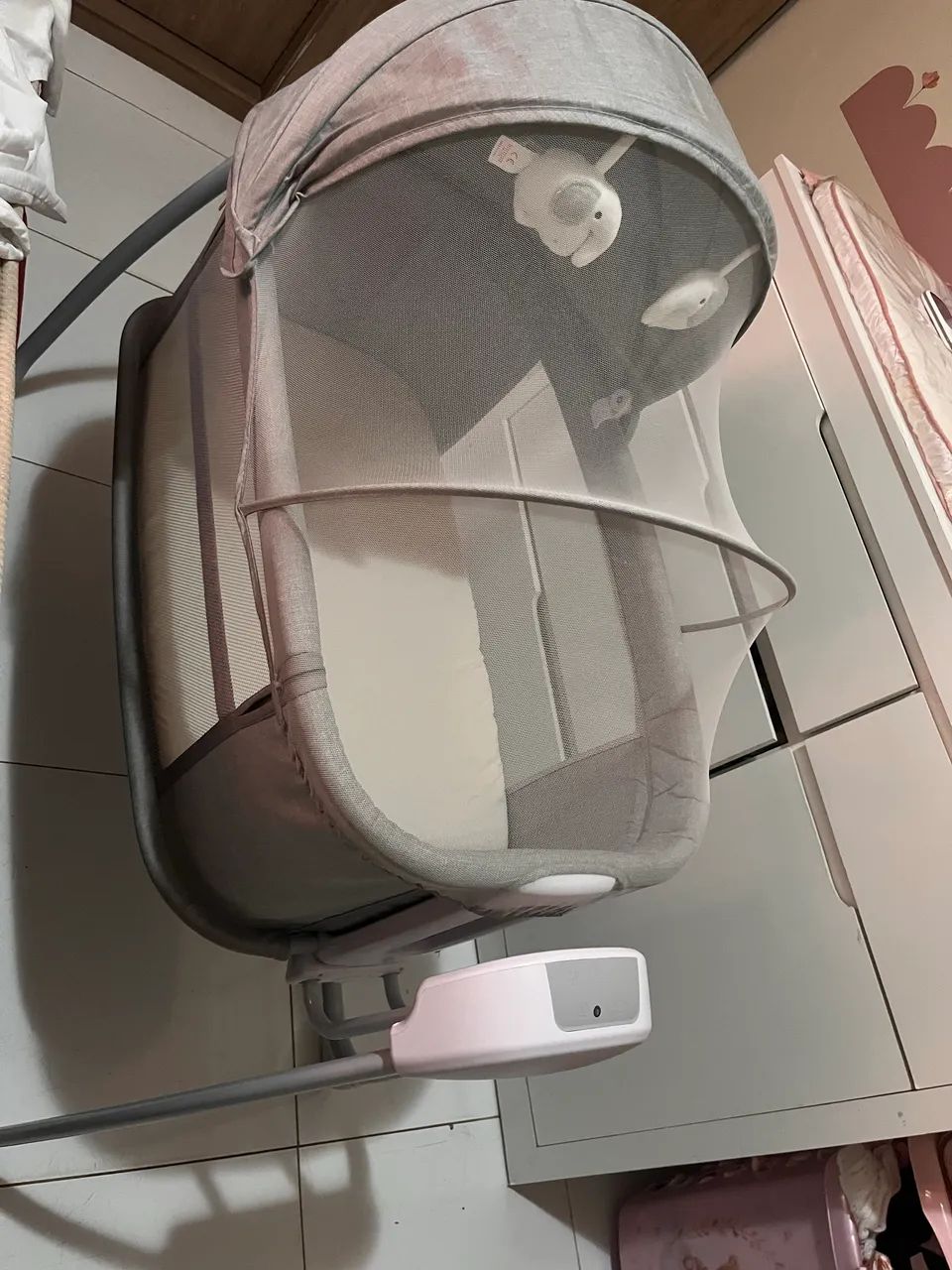 BERÇO MASTELA DELUXE 4 EM 1 COM BALANÇO AUTOMÁTICO + BLUETOOTH - Foto 3