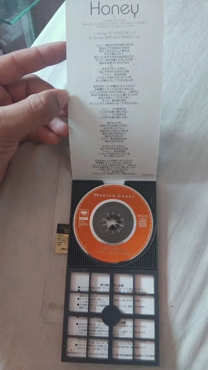 Mini Disc Japonês Mariah Carey Honey - Foto 3