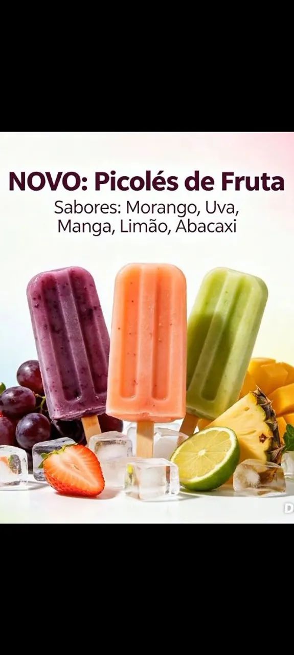 Picolé da fruta 