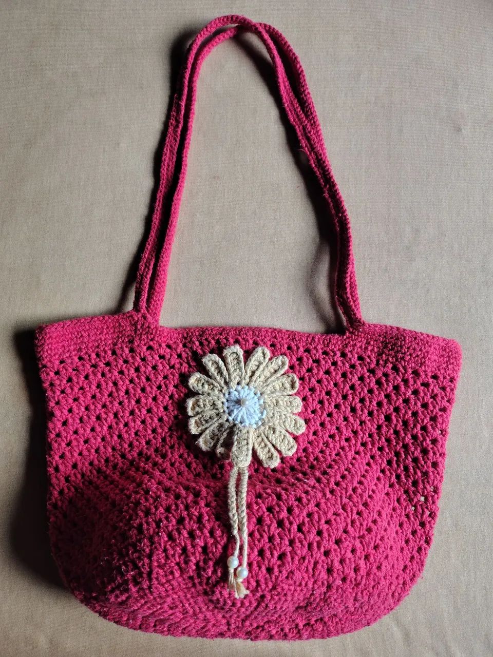 Bolsa Estrela em Crochê  - Foto 3
