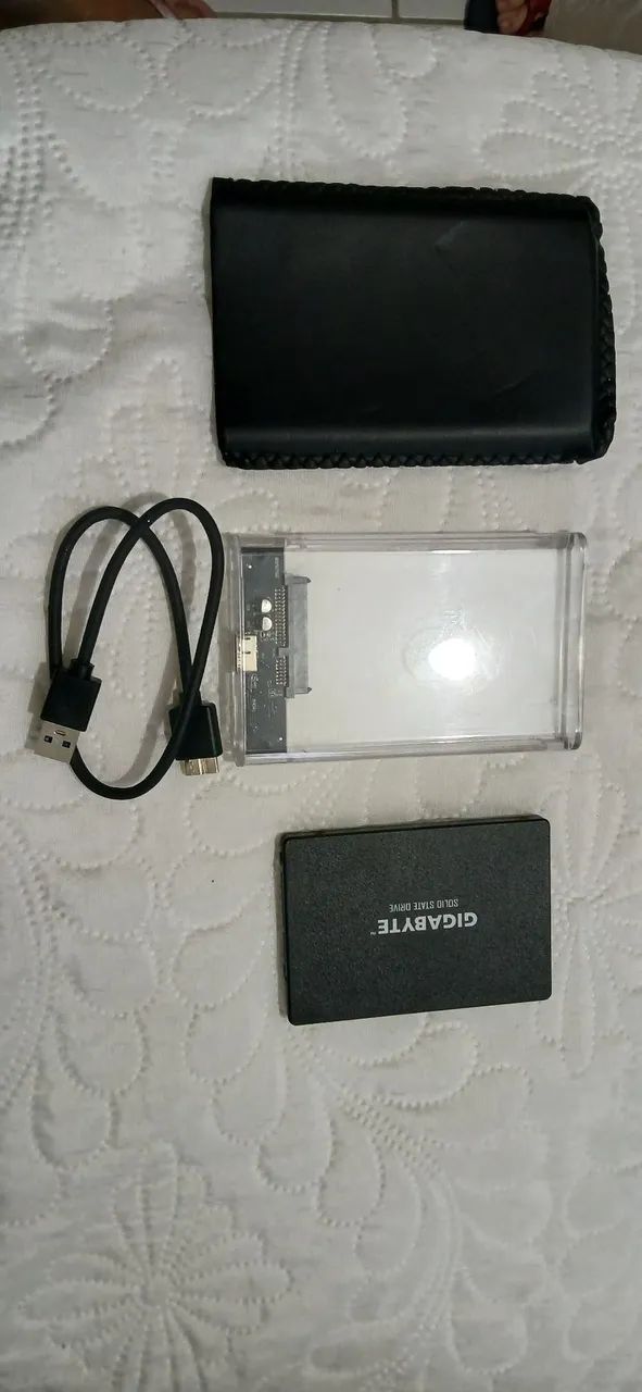 SSD Gigabyte 480 Gb + Case de acrílico  - Foto 2