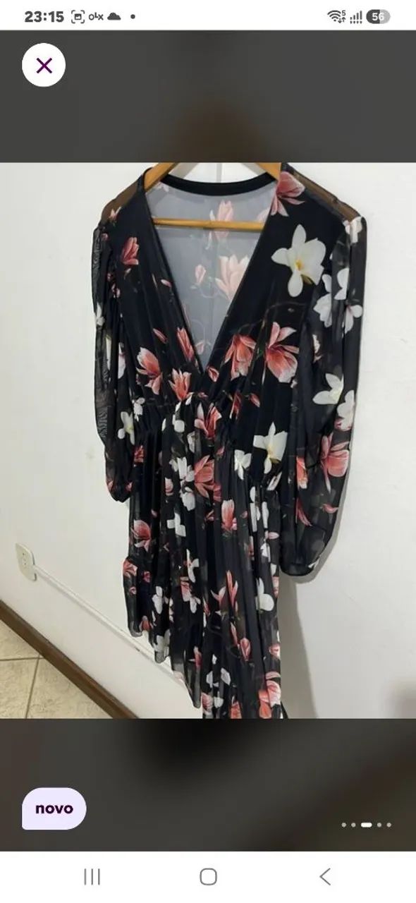 Vestido floral tule - Foto 4