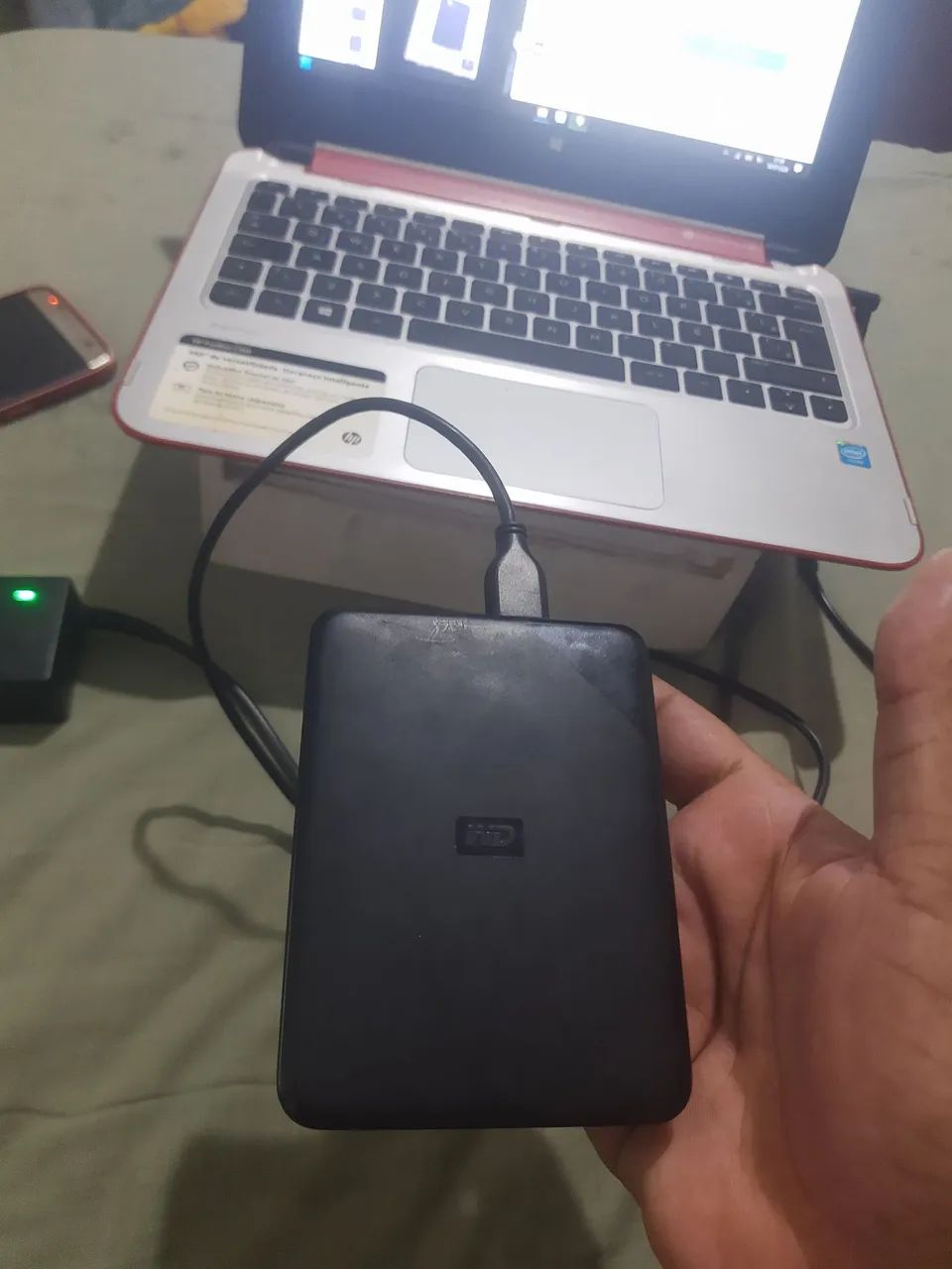 HD Externo 1tb Wd Elementos zero  - Foto 2