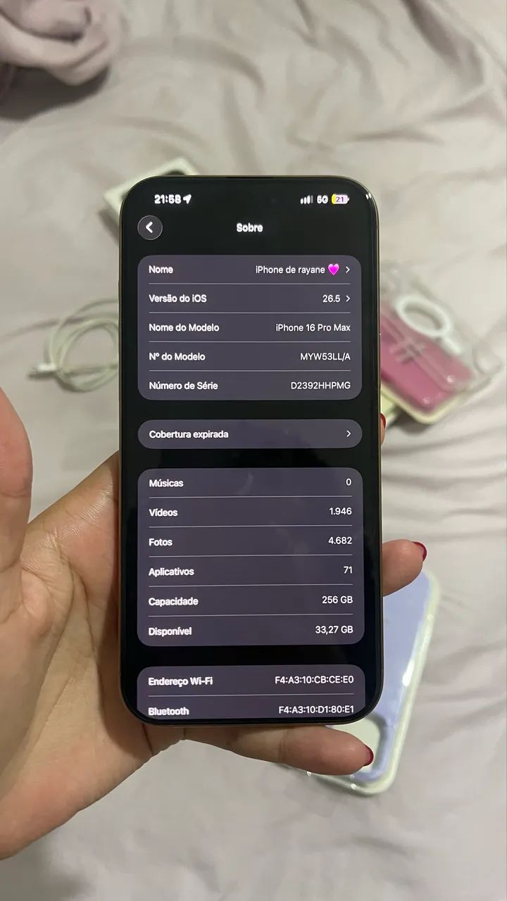 iPhone 16 pro Max dourado  - Foto 2