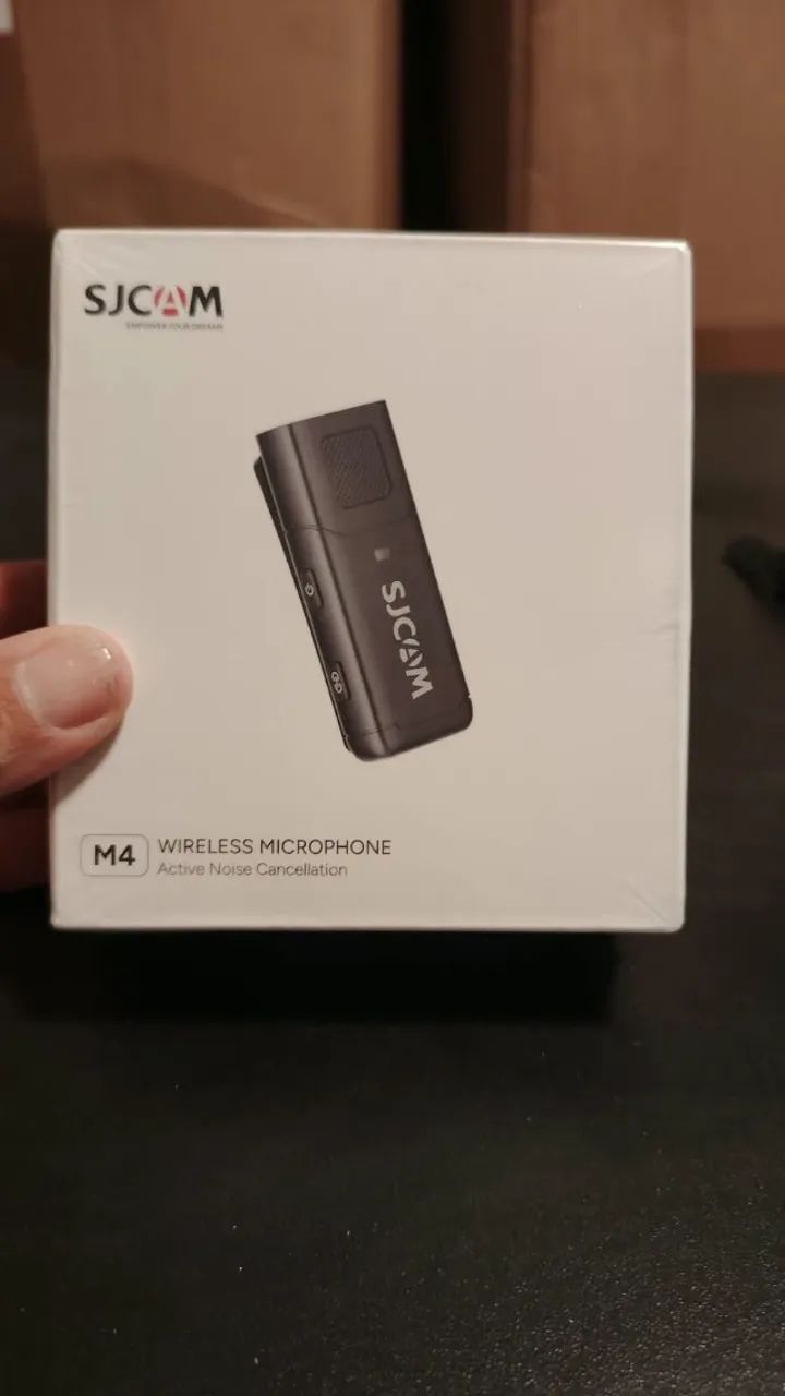Sjcam M4 Microfone Sem Fio Para Câmera Sj6 Ultra E Sj30 - Foto 2