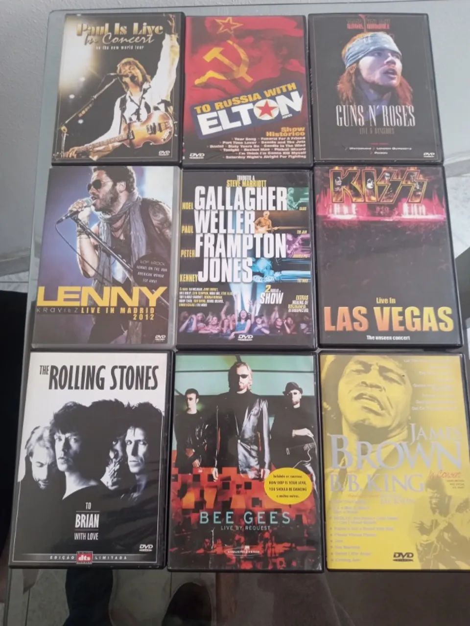 VENDO COLEÇÃO DE DVD`S DE ROCK. - Foto 3