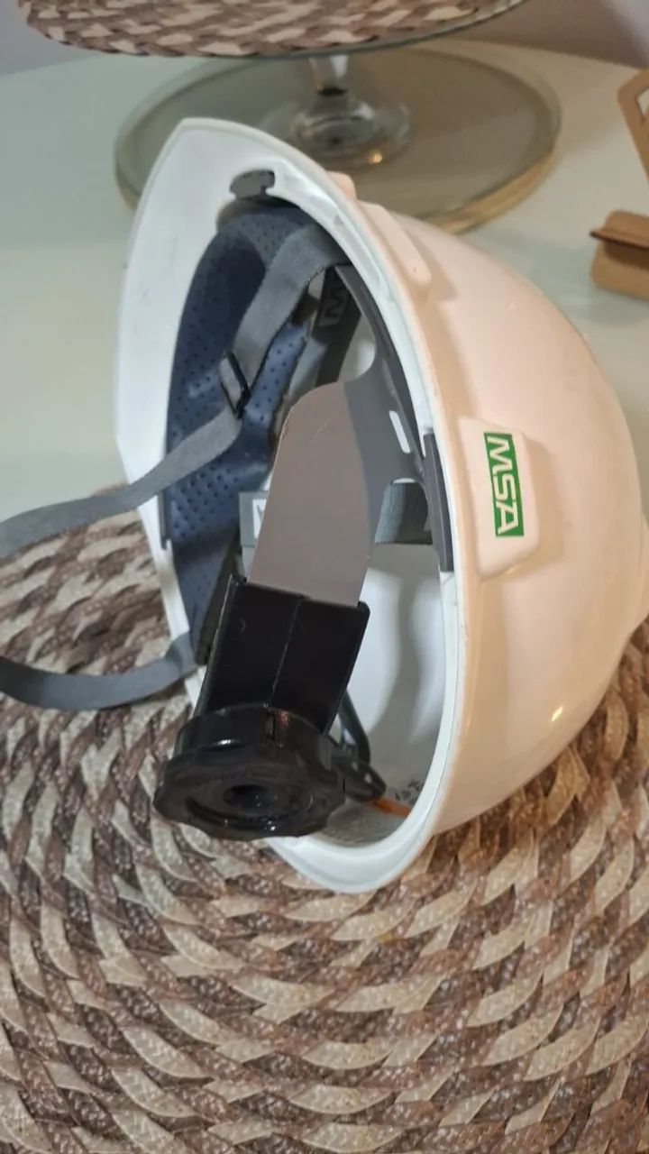 Capacete de Obras MSA, original. - Foto 2