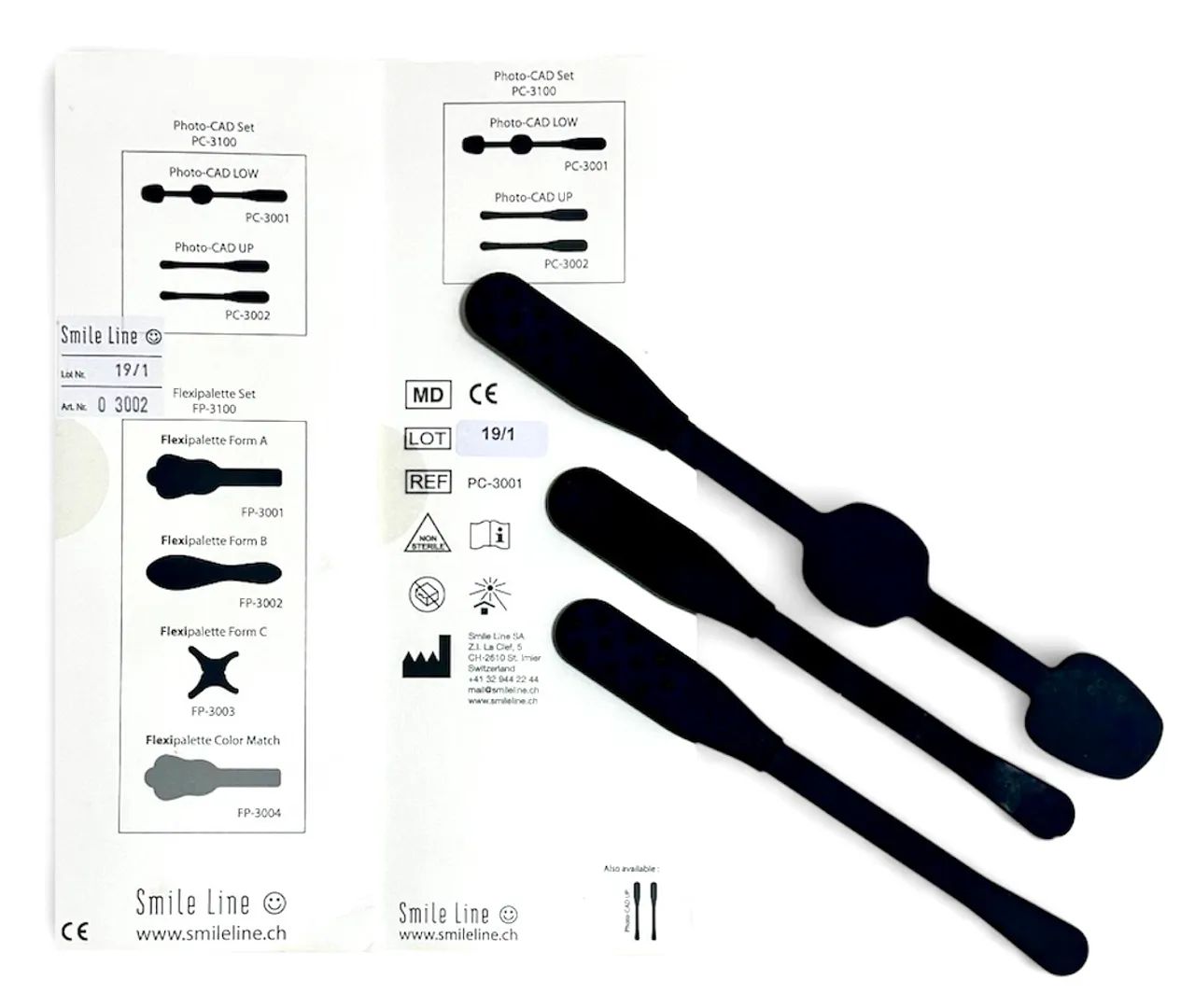 Kit 3 Afastadores Odontológicos - PC-3100 - Smile Line. NOVO. - Foto 5