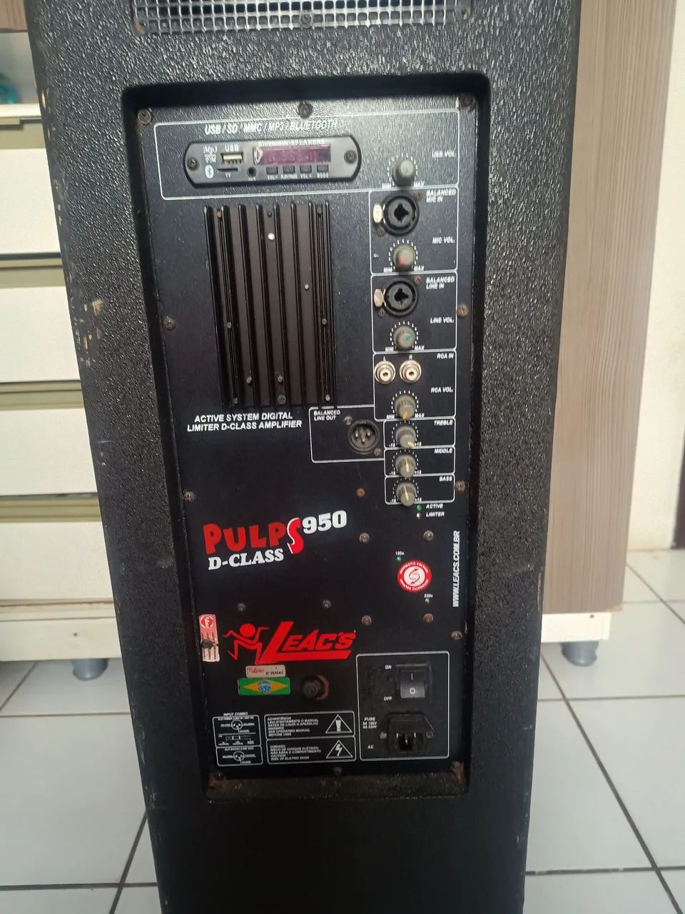 Caixa de som profissional Leács 950 - Foto 3
