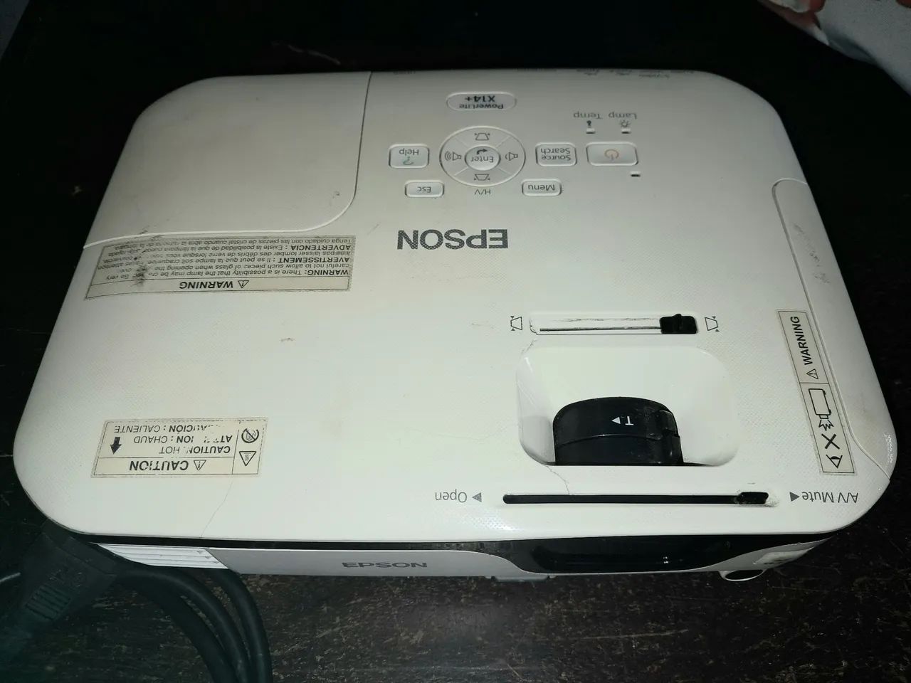 Projetor Epson X14+ Power Lite Profissional