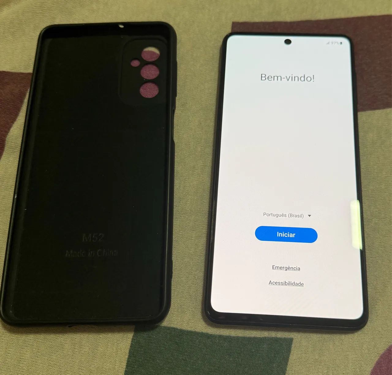 Celular Samsung galaxy M52 de 128 giga - Foto 2