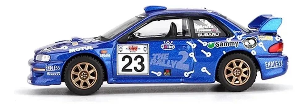 Mini Gt Subaru Impreza Wrc99 #1078 2000 Acrópole Rally Azul - Foto 4