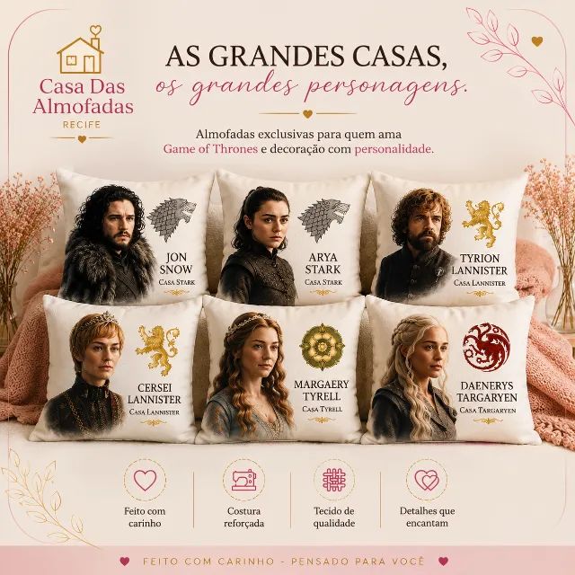Game of Thrones Almofadas  - Foto 2