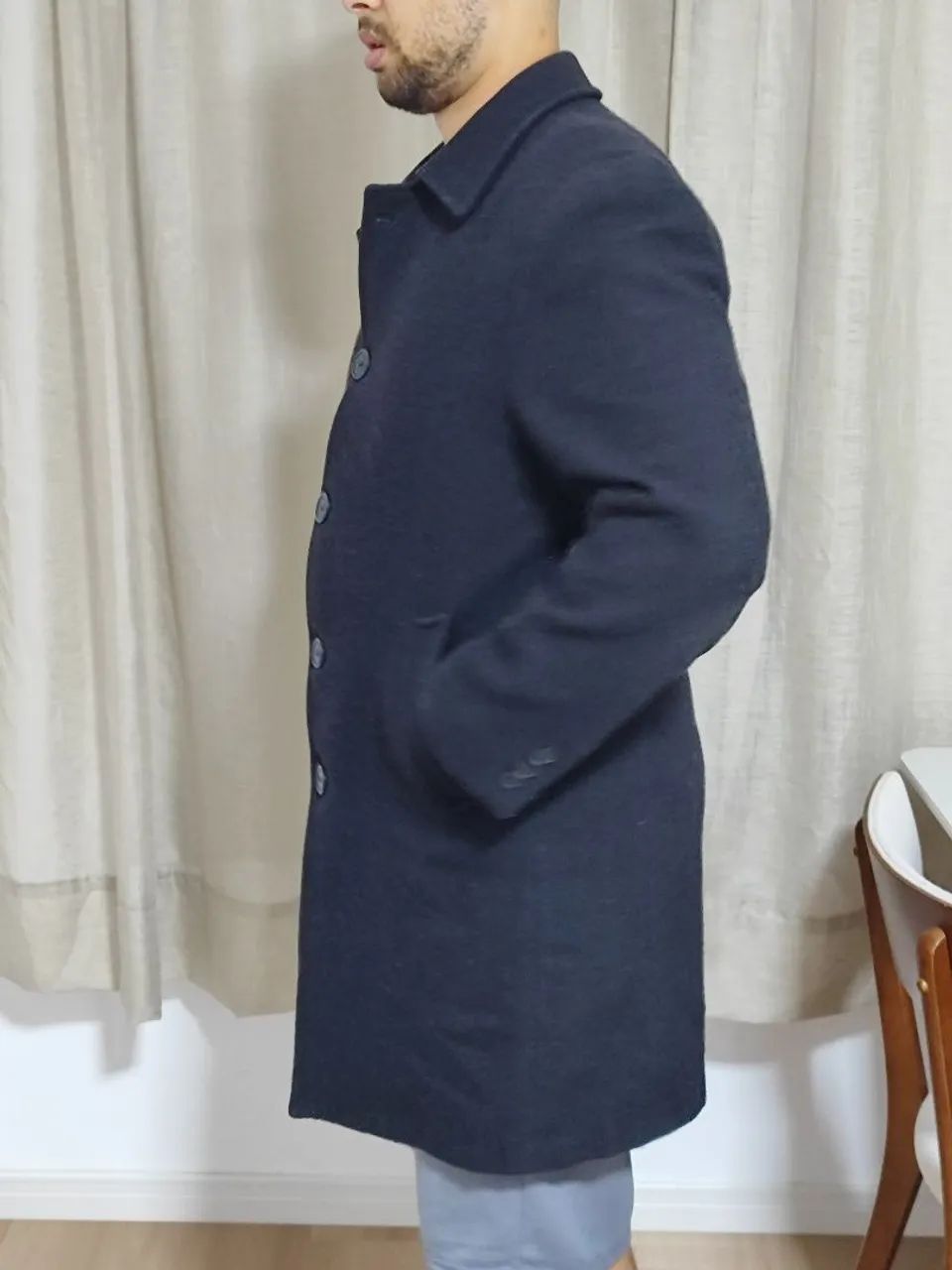 Sobretudo Masculino tam 52 - Foto 2