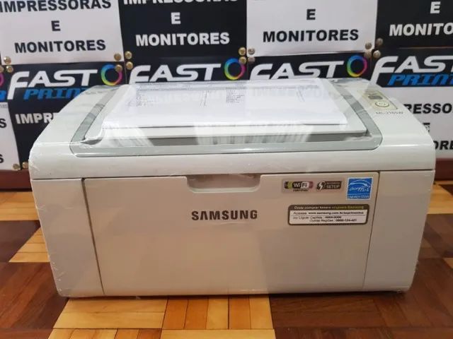 Impressora Samsung ML-2165W laser wifi monocromática  - Foto 2