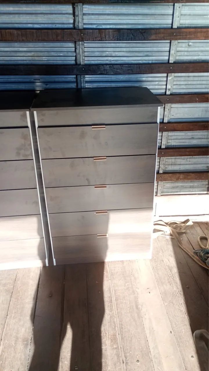 3 Cômoda de 5 gavetas (vai as 3)  - Foto 3