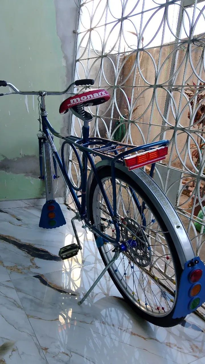 Bicicleta monark antiga relíquia ano 77