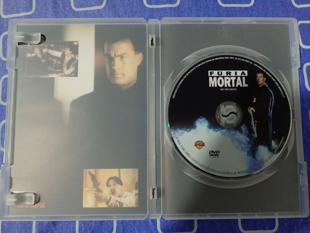 Dvd raríssimo Fúria mortal de 1991 com Steven Seagal  - Foto 2