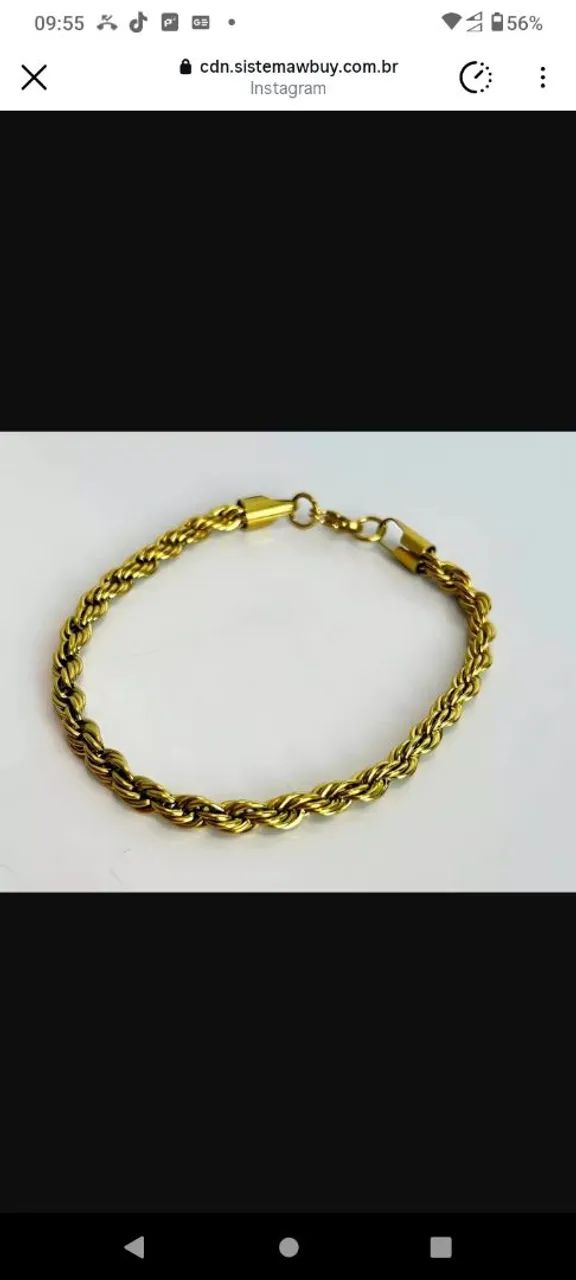 pulseiras em aço inox 316 L - Foto 3