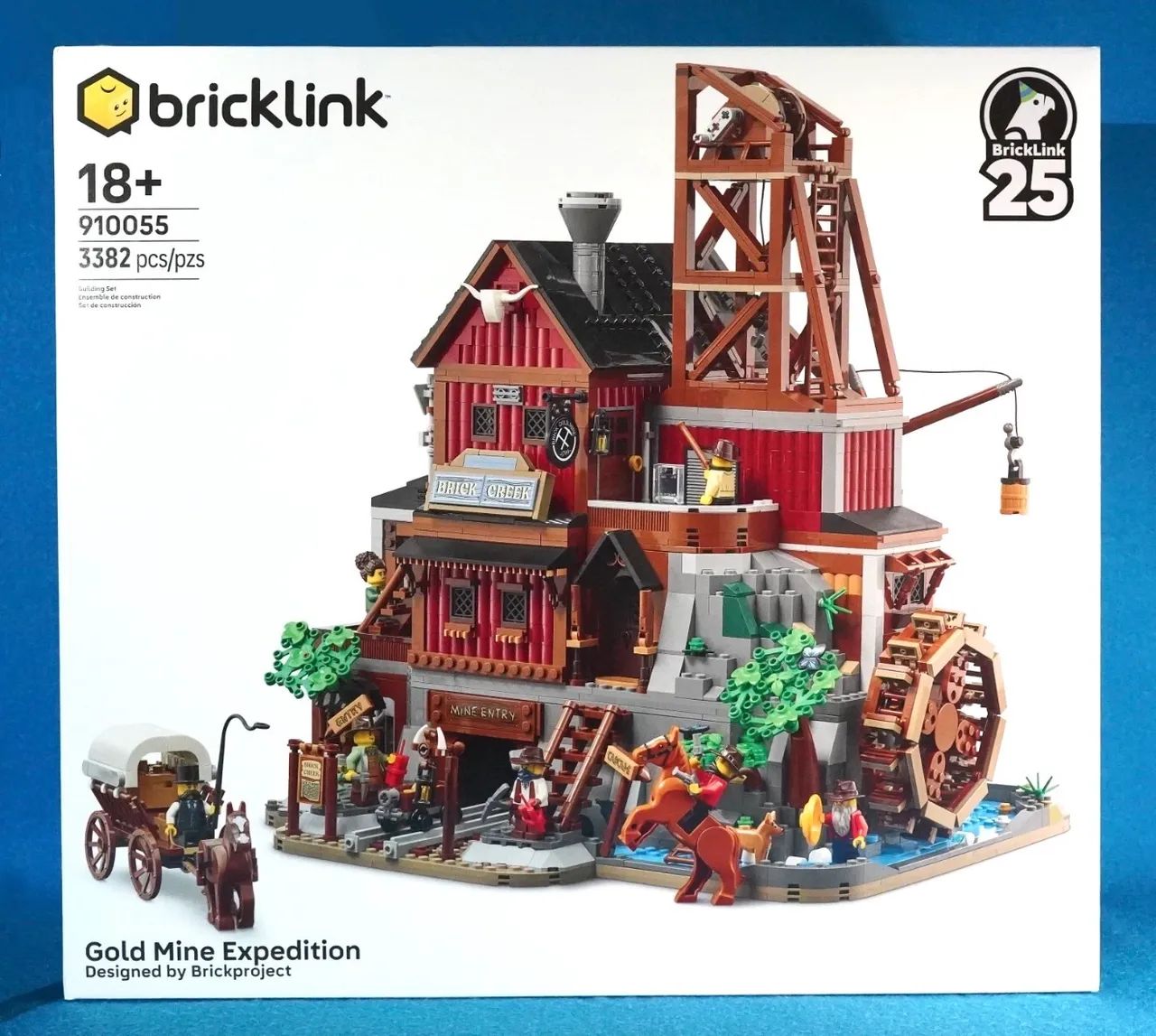 Lego Bricklink Gold Mine 910055 Novo