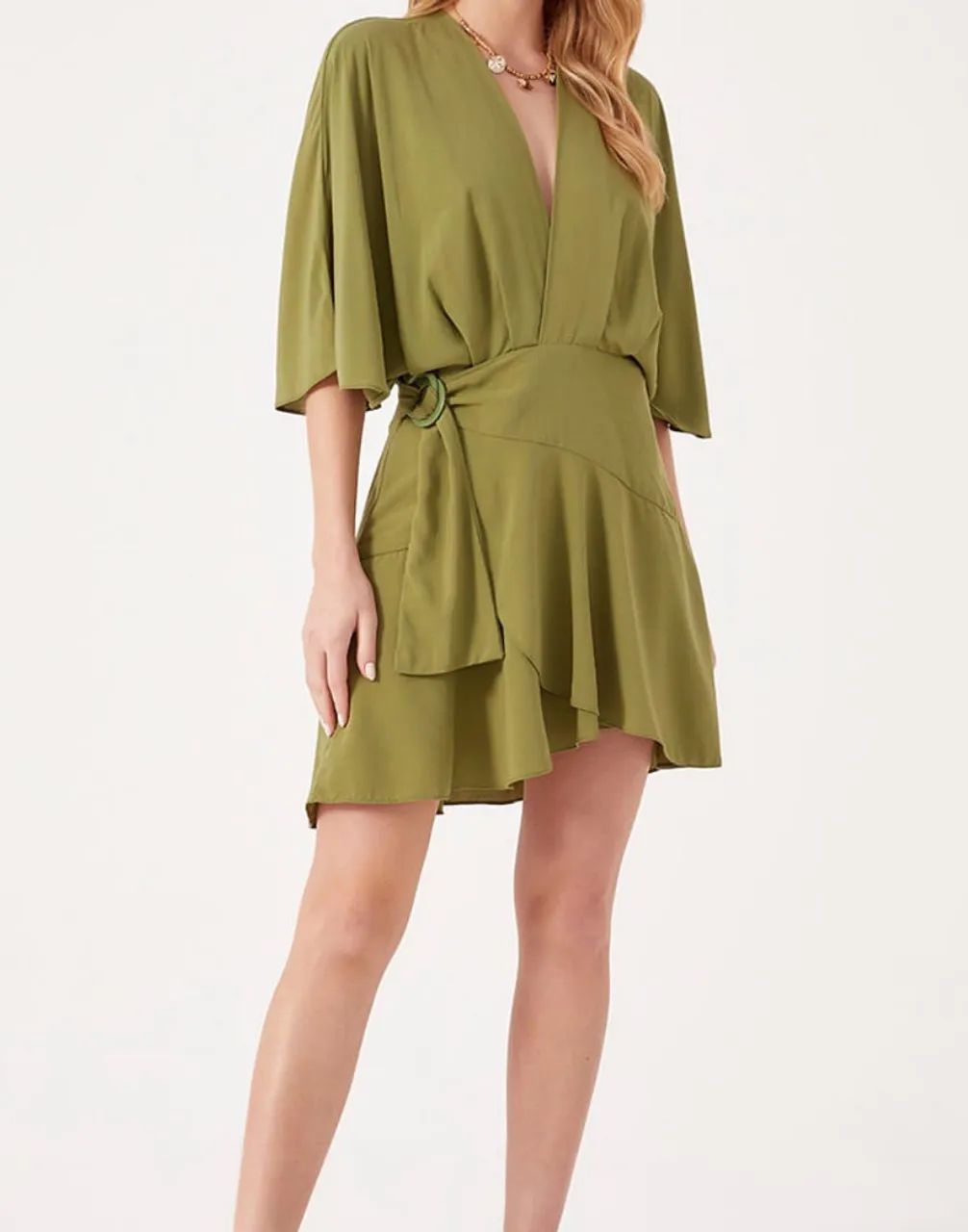 Vestido Dress To verde