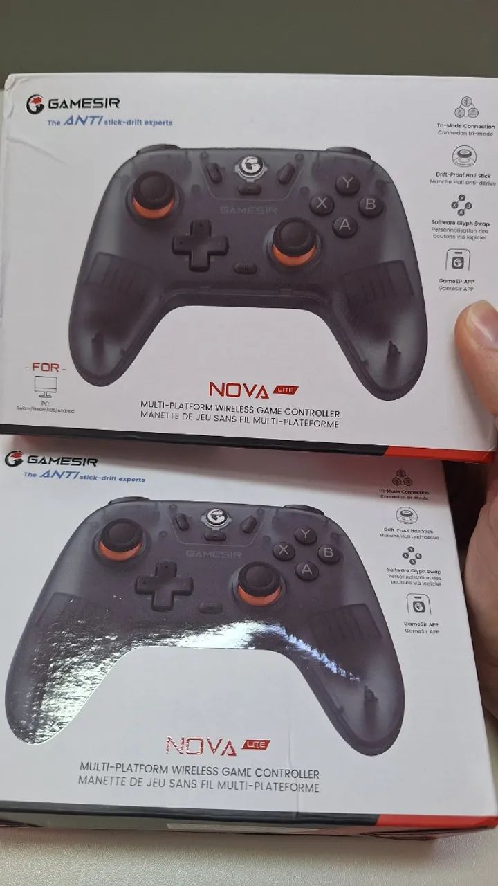 Controle Lacrado. GameSir Nova Lite. Switch Steam iOS Android PC Desktop