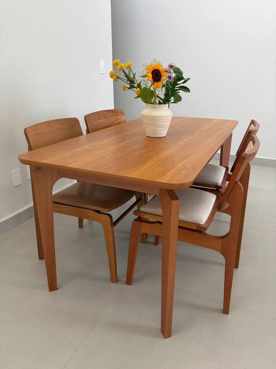 MESA DE JANTAR 1,60x 80 MDF - Foto 4