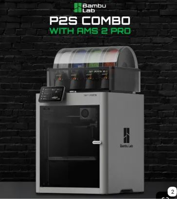 Impressora bambu Lab P2s Combo