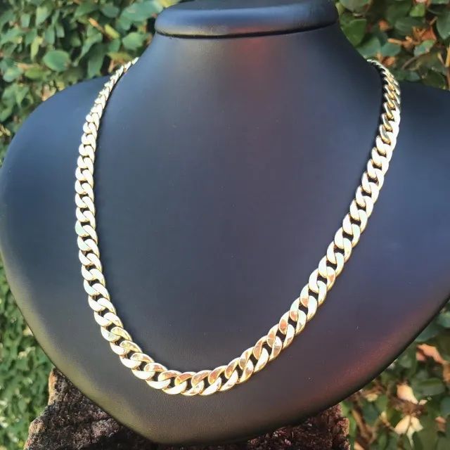 Colar Corrente Grumet em Ouro 18k 750 - Foto 3