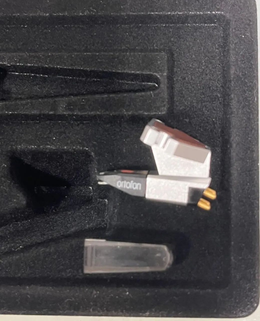 Cápsula E Agulha Ortofon OM Pro Com Headshell - Nova Na Caixa - Foto 3