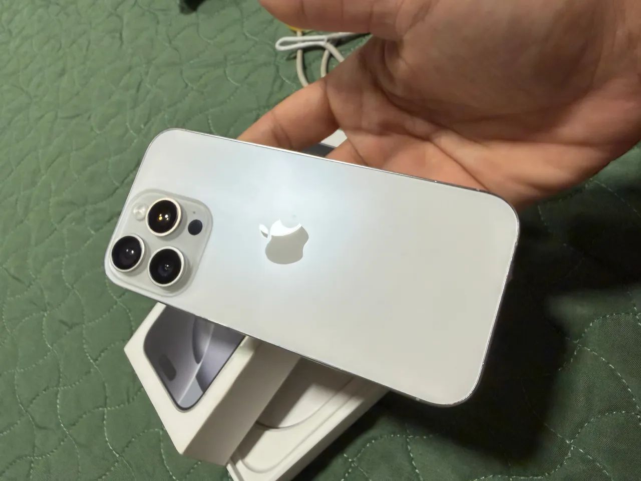 iPhone 16 pro 128GB 91% bateria menor valor - Celulares e
