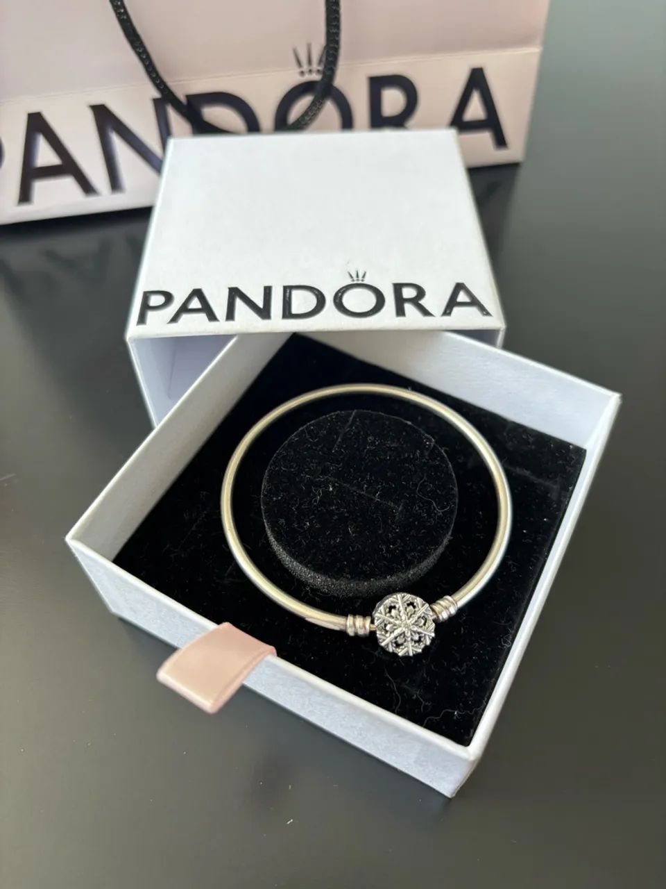 Bracelete rígido original Pandora 
