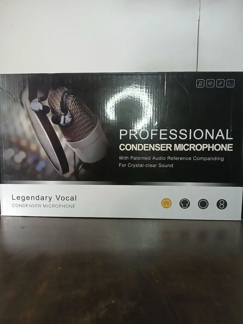 MICROFONE CONDENSADOR BM-800 PROFISSIONAL KIT COMPLETO