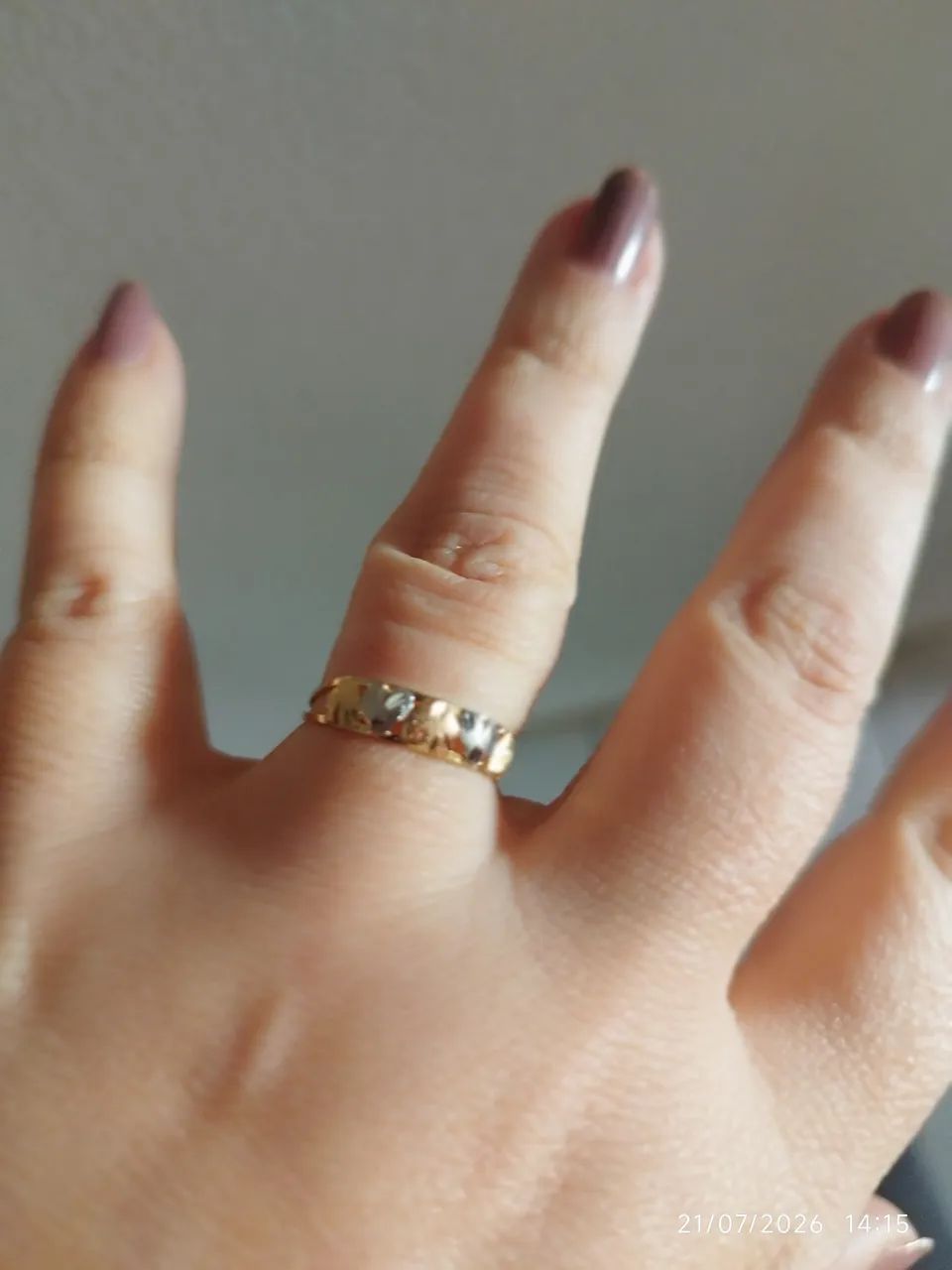 Anel 18 k,aro 16/17 - Foto 3