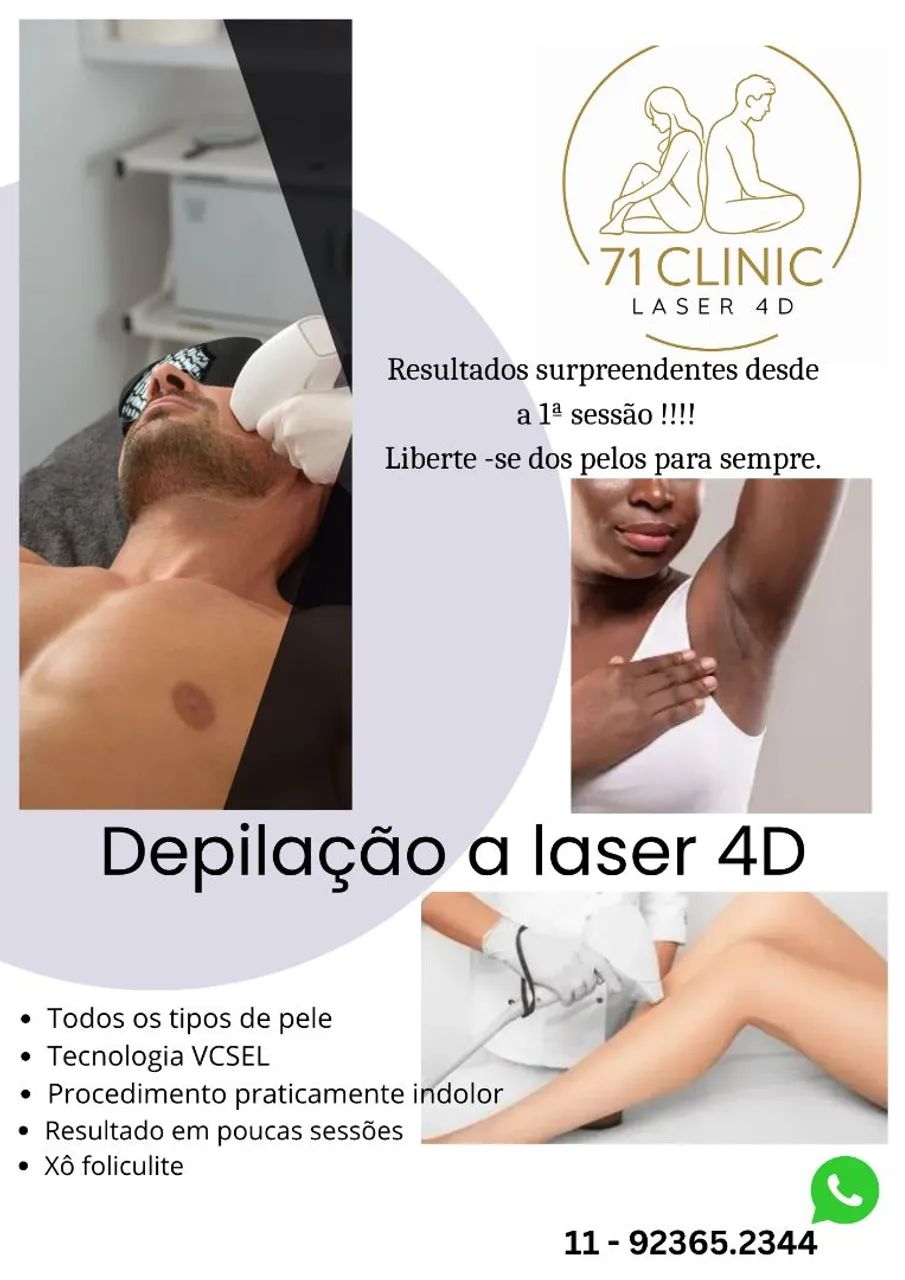 Depilação a laser 4D definitiva  - Foto 2