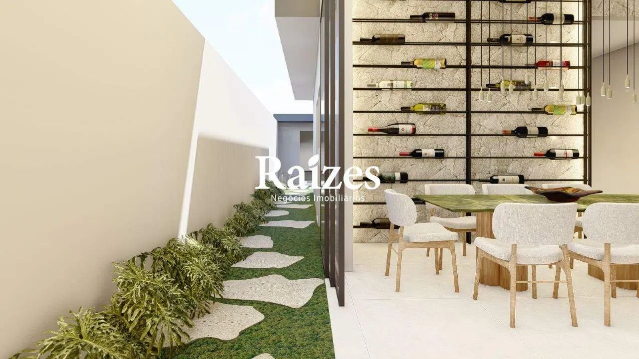 Casa térrea em condomínio fechado com 3 suítes sendo uma master e lazer completo - Foto 2