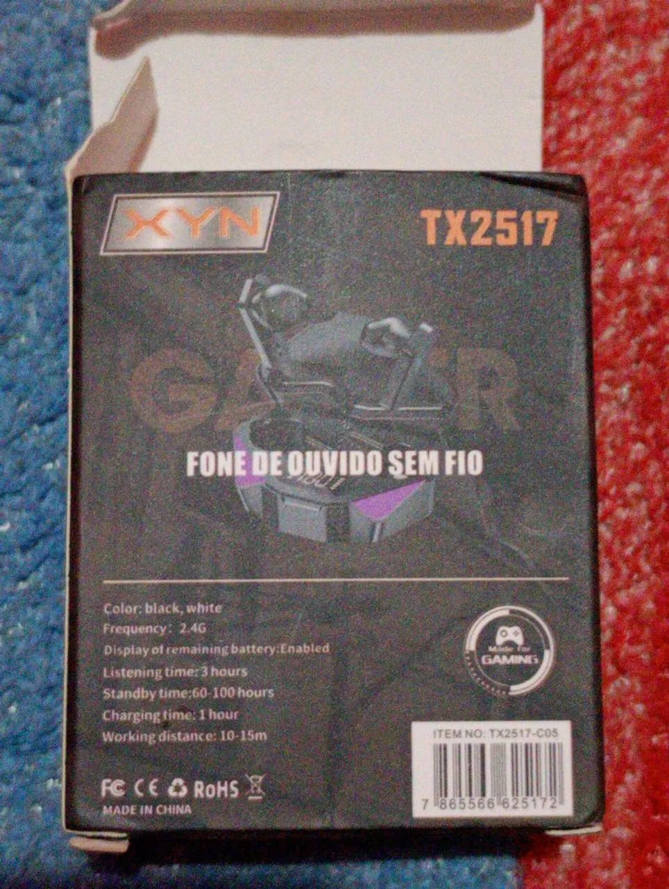 Fone sem fio, gamer, novo  - Foto 2