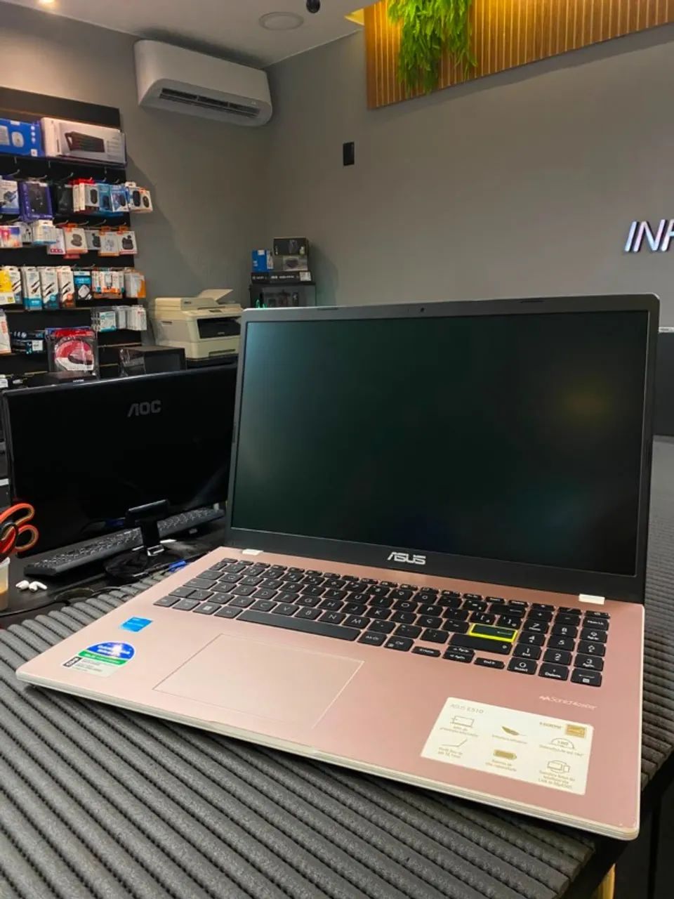Notebook ASUS VivoBook | Celeron 11ª Geração | 4GB RAM | SSD 128GB | 15,6" - Foto 2