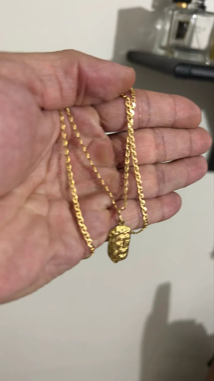 Corrente de ouro 18k Piastrini  - Foto 3