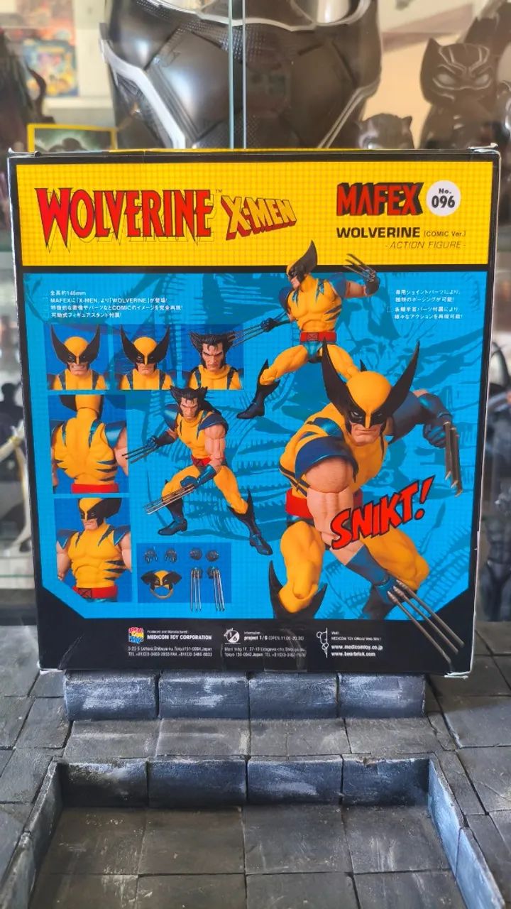 Mafex Original Wolverine ver Comics - Hobbies e coleções - Jardim