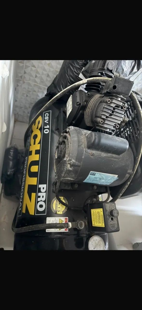 Compressor 140 lbs 10 pes 100 litros - Foto 2