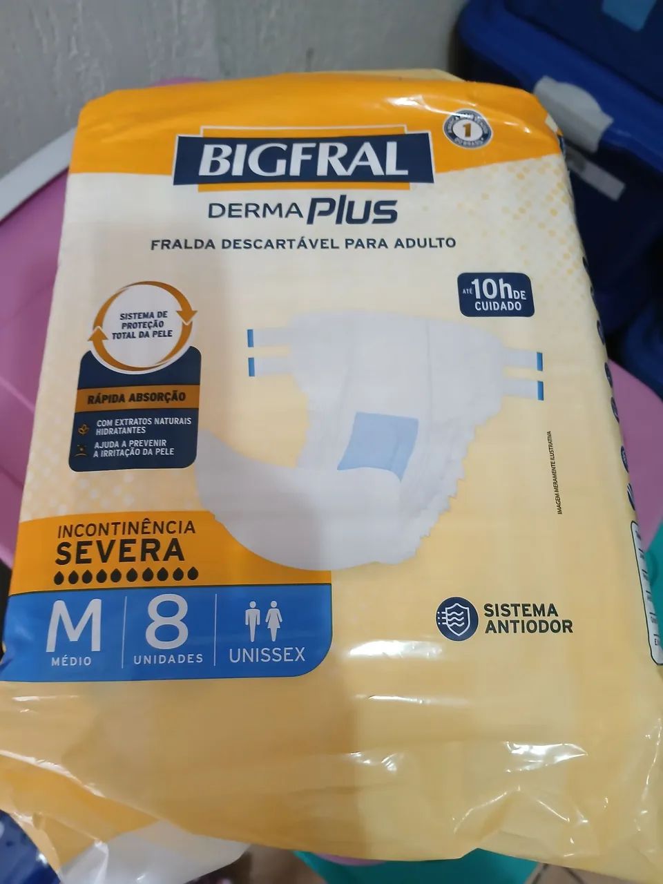 Fralda para adulto