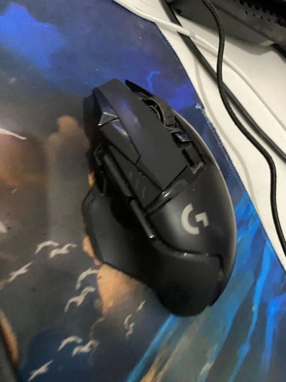 Mouse Logitech G502 Lightspeed sem fio - Foto 2