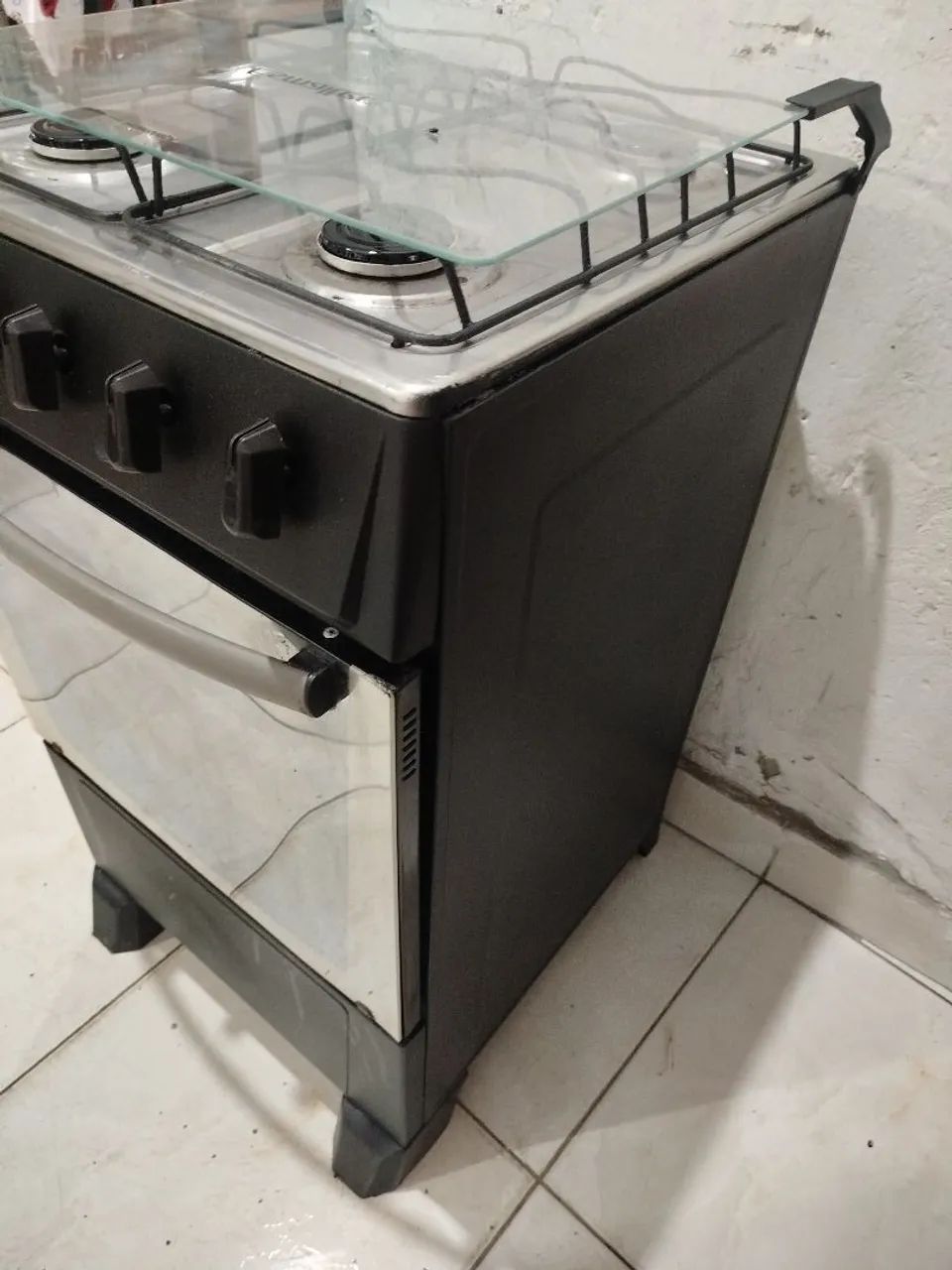 fogão usado não e automático não  - Foto 4