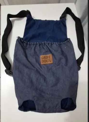 Bolsa Canguru Pet Griff Dog para transporte de cães pequenos