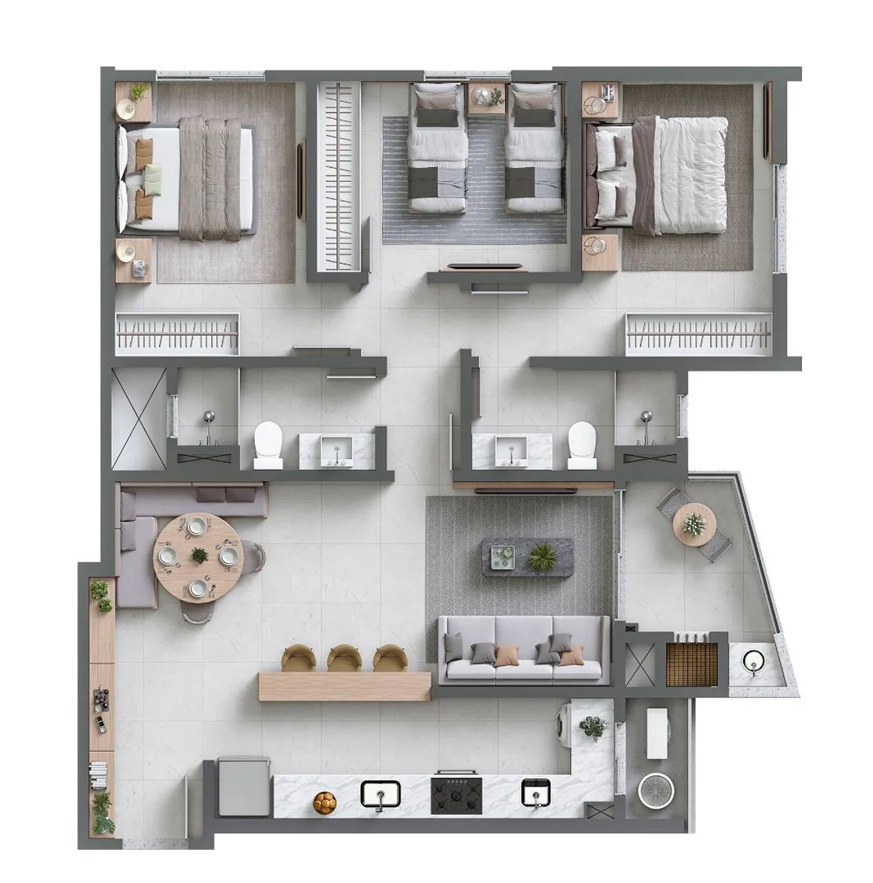 Apartamento na praia( parcela em 180 meses) - Foto 5