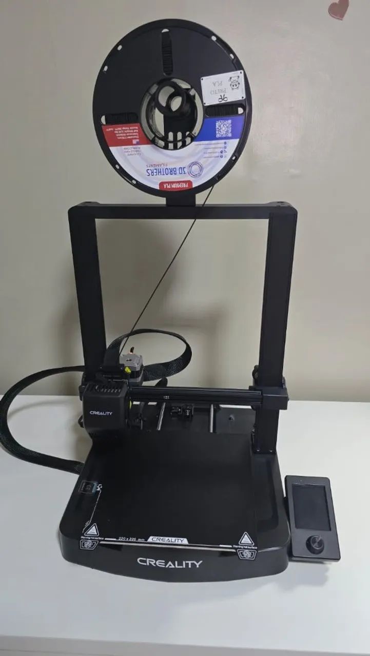 Impressora 3d crealit semi nova 