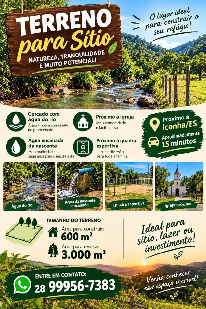 Área propicia para sitio