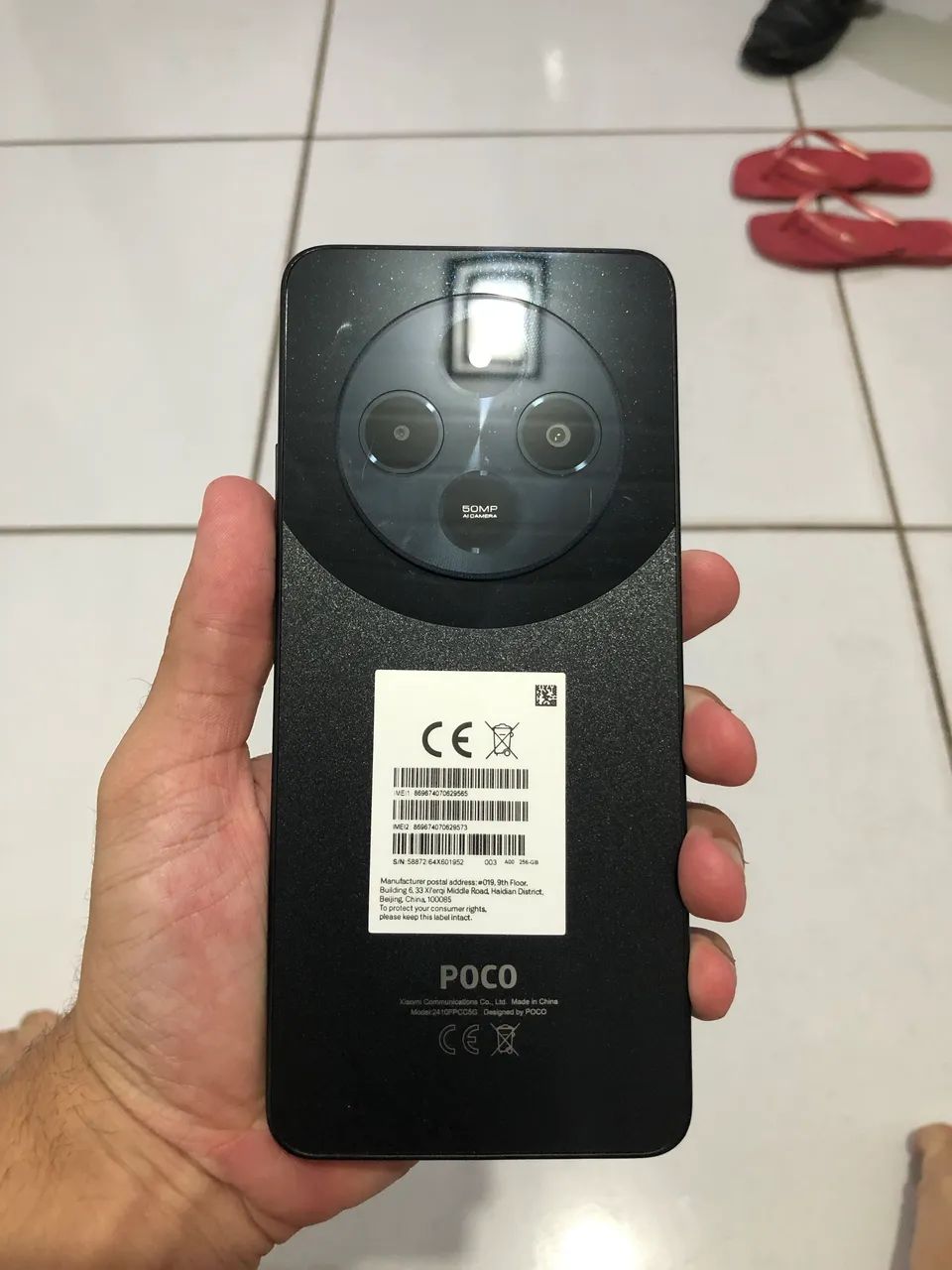Poco C75 - em estado de novo - com nota fiscal - Foto 4